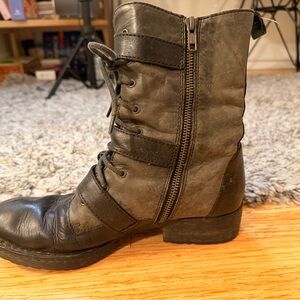 Born Black and Gray Women's Boots